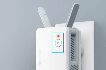 D-Link Extender Blinking Orange