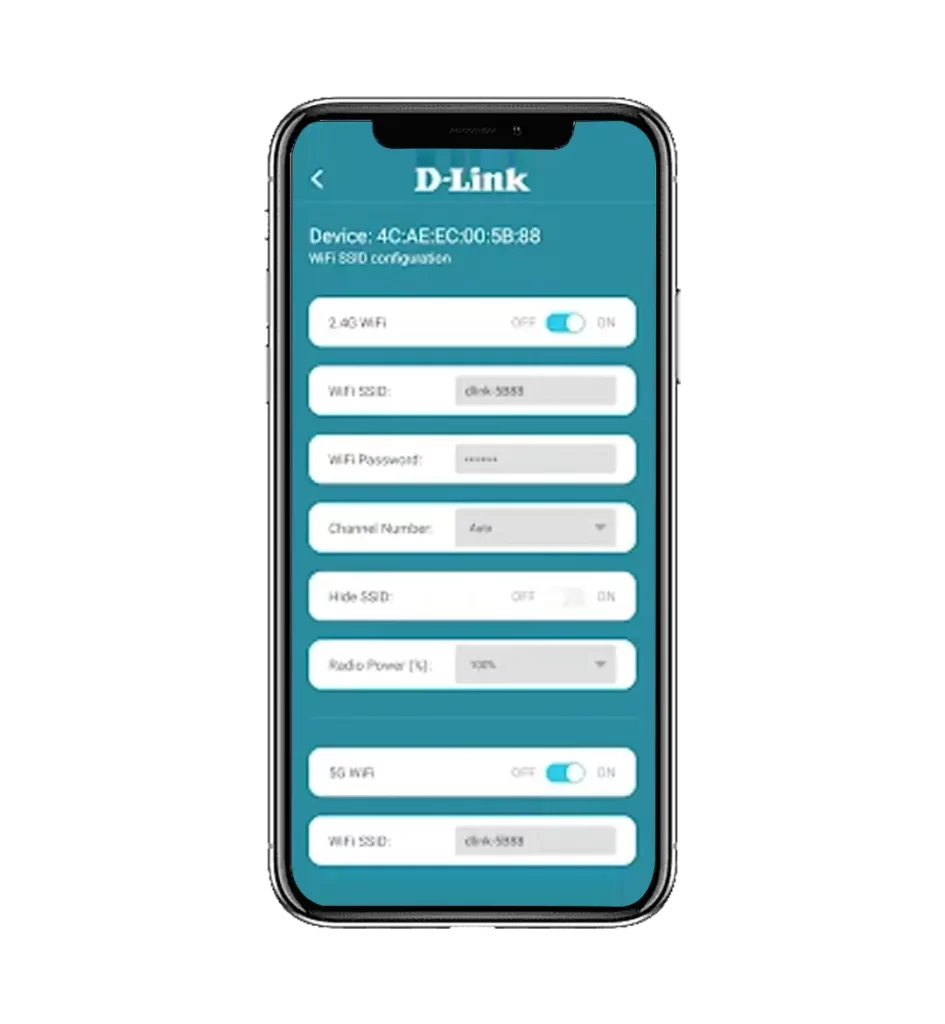 D-LINK DAP 1330​ setup through the app