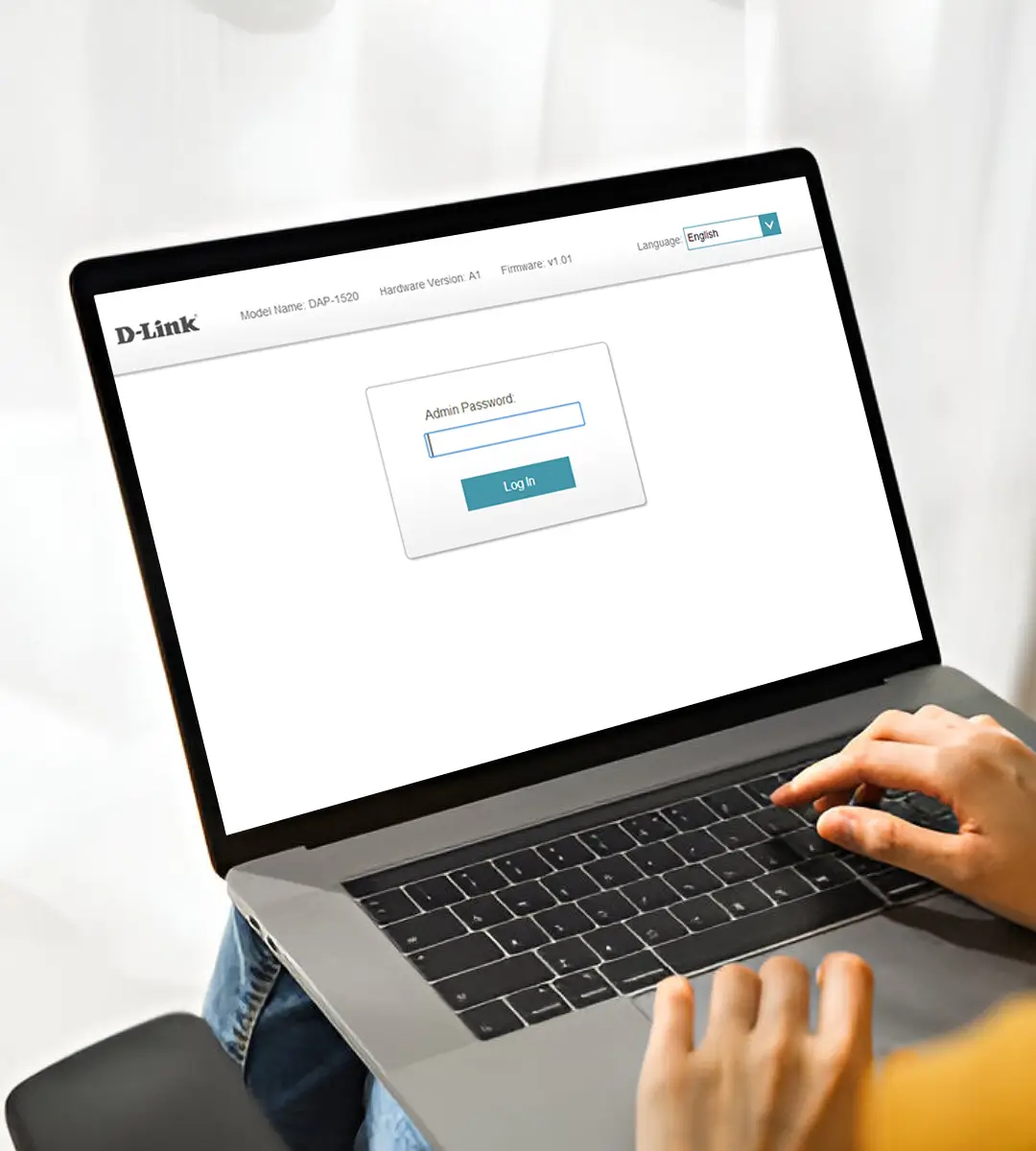 DAP-1620 Range Extender Setup Via Web
